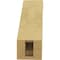 Ekena Millwork 3-inch W x 8-inch D x 8-inch H Baker Rough Cedar Woodgrain TimberThane Knee Brace, Primed BRCUR03X08X08BKRRCPR - alternate 5